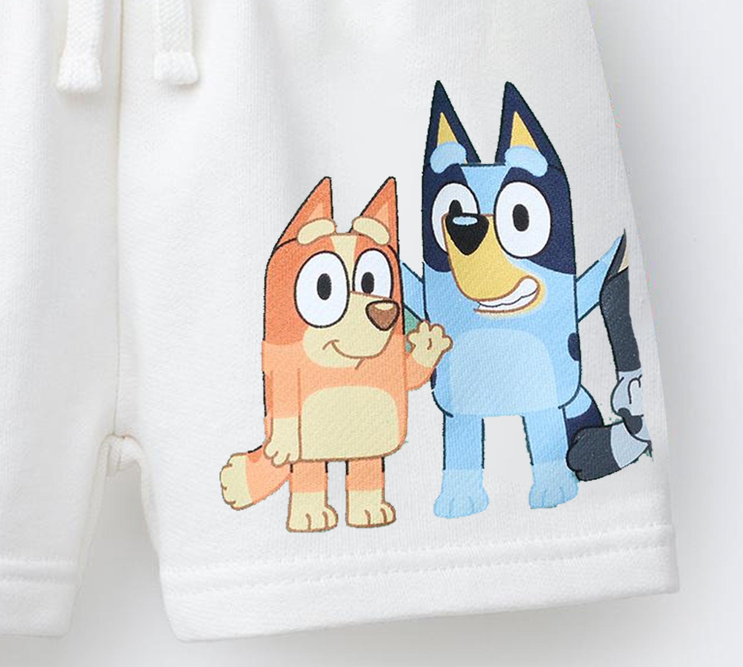 BLUEY © LUDO STUDIO PRINT PLUSH SHORTS