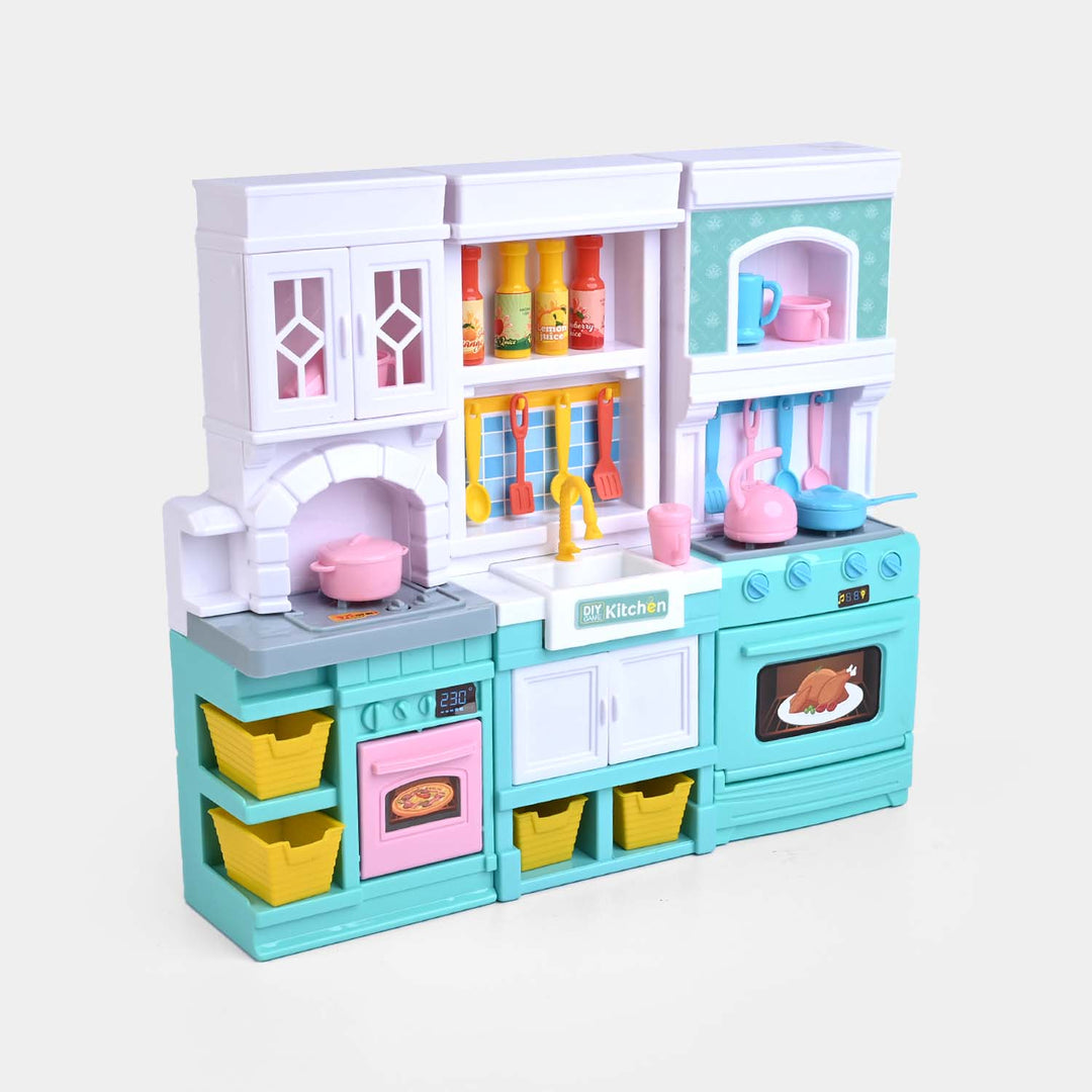 Classic Modern Kitchen Play Set with Light & Sound