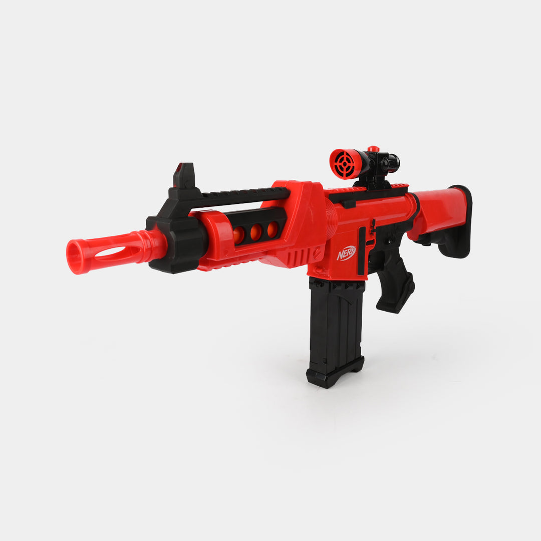 ELECTRIC MEGA NERF BLASTER + SOFT DART TOY