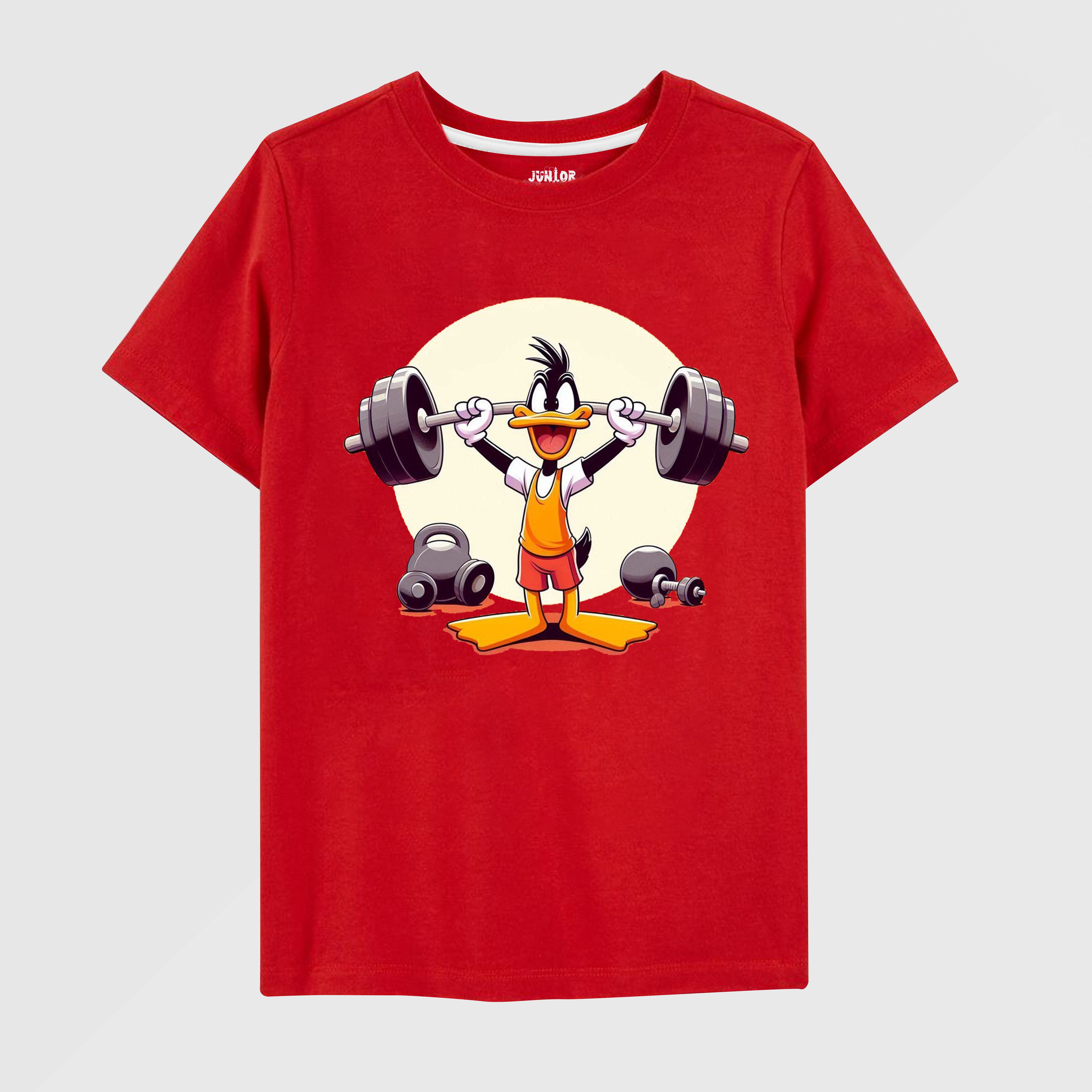 Duck Gym Exercise T-Shirt 01