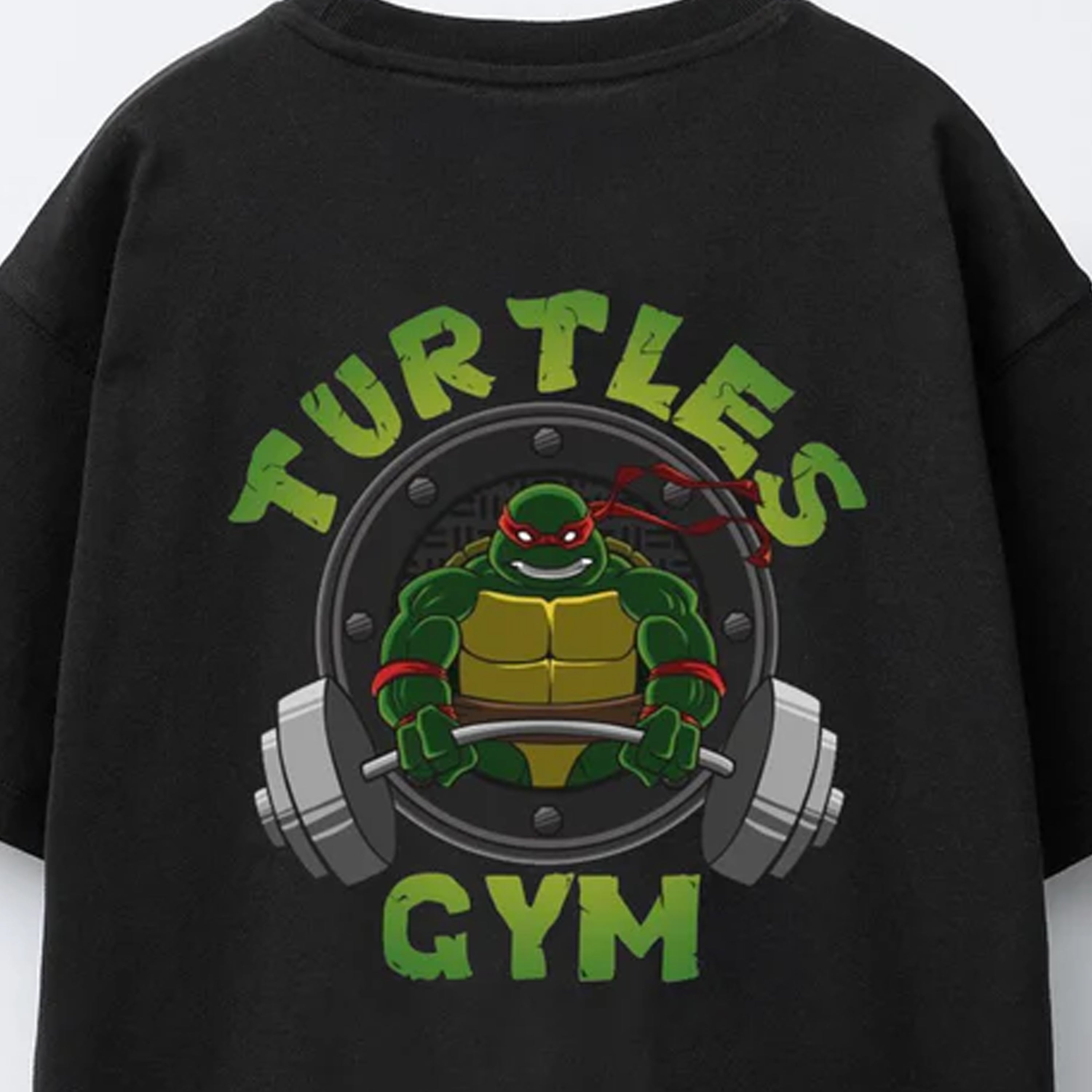 Turtles Gym Gym Graphic T-Shirt 001