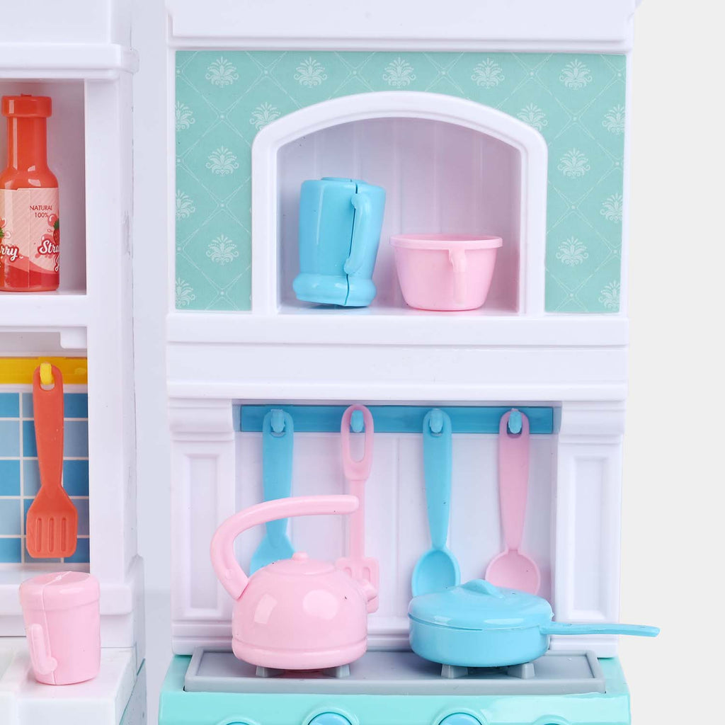 Classic Modern Kitchen Play Set with Light & Sound