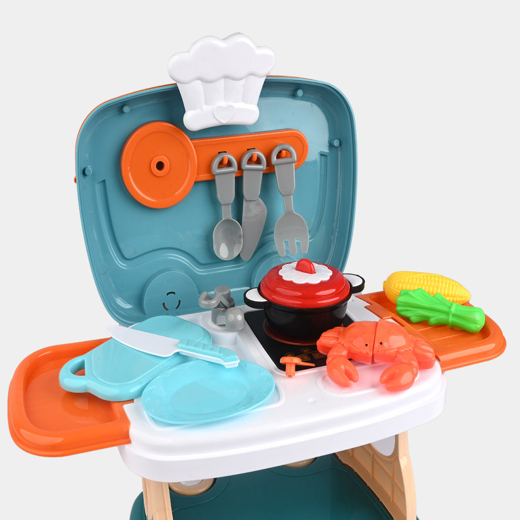 Briefcase Kitchen Play Set for Kids