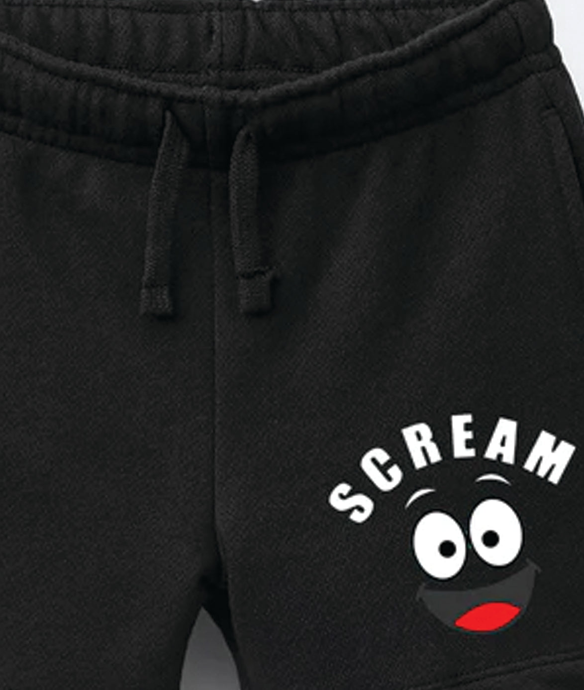 smile face shorts 001