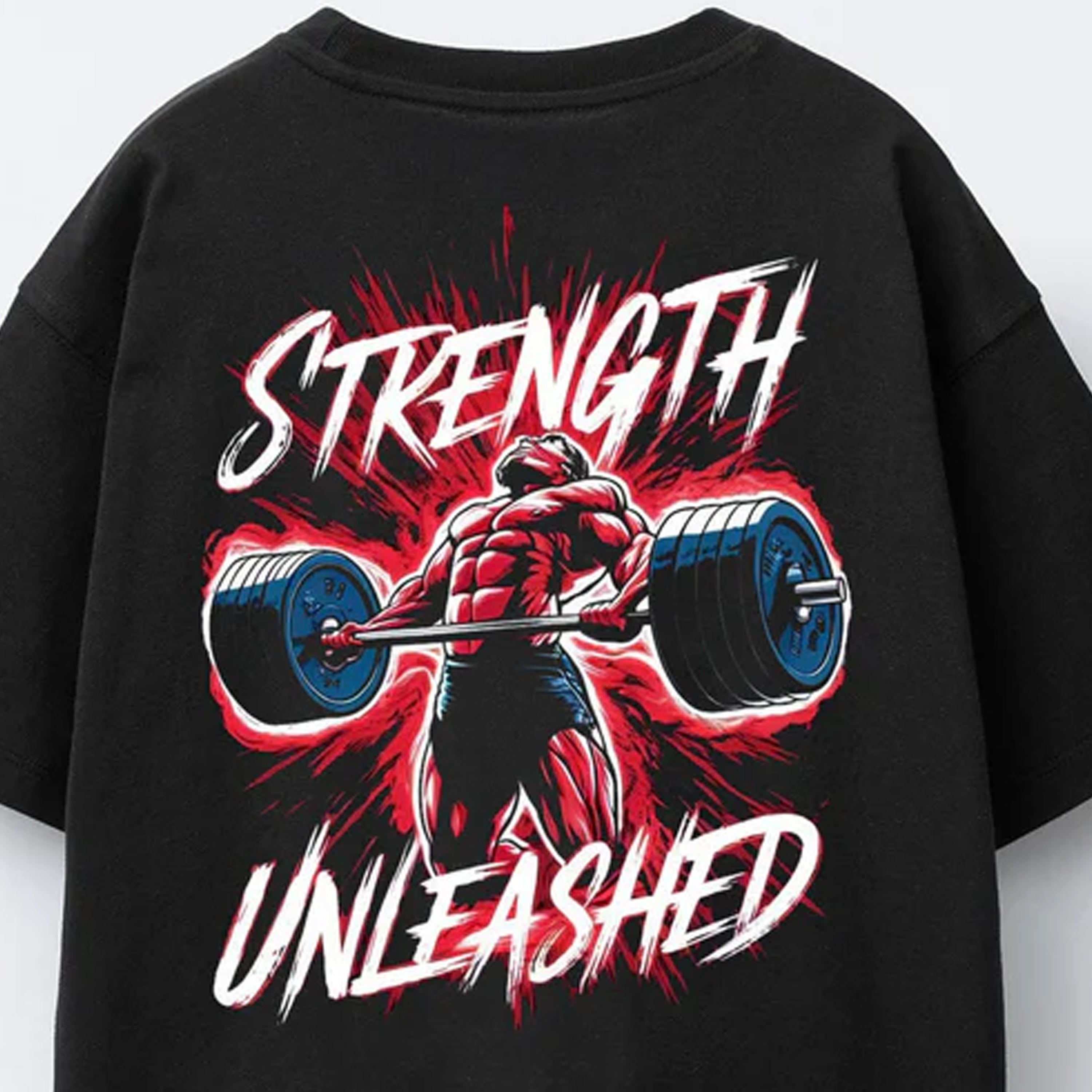 Strenght Unleashed Gym Graphic T-Shirt 001