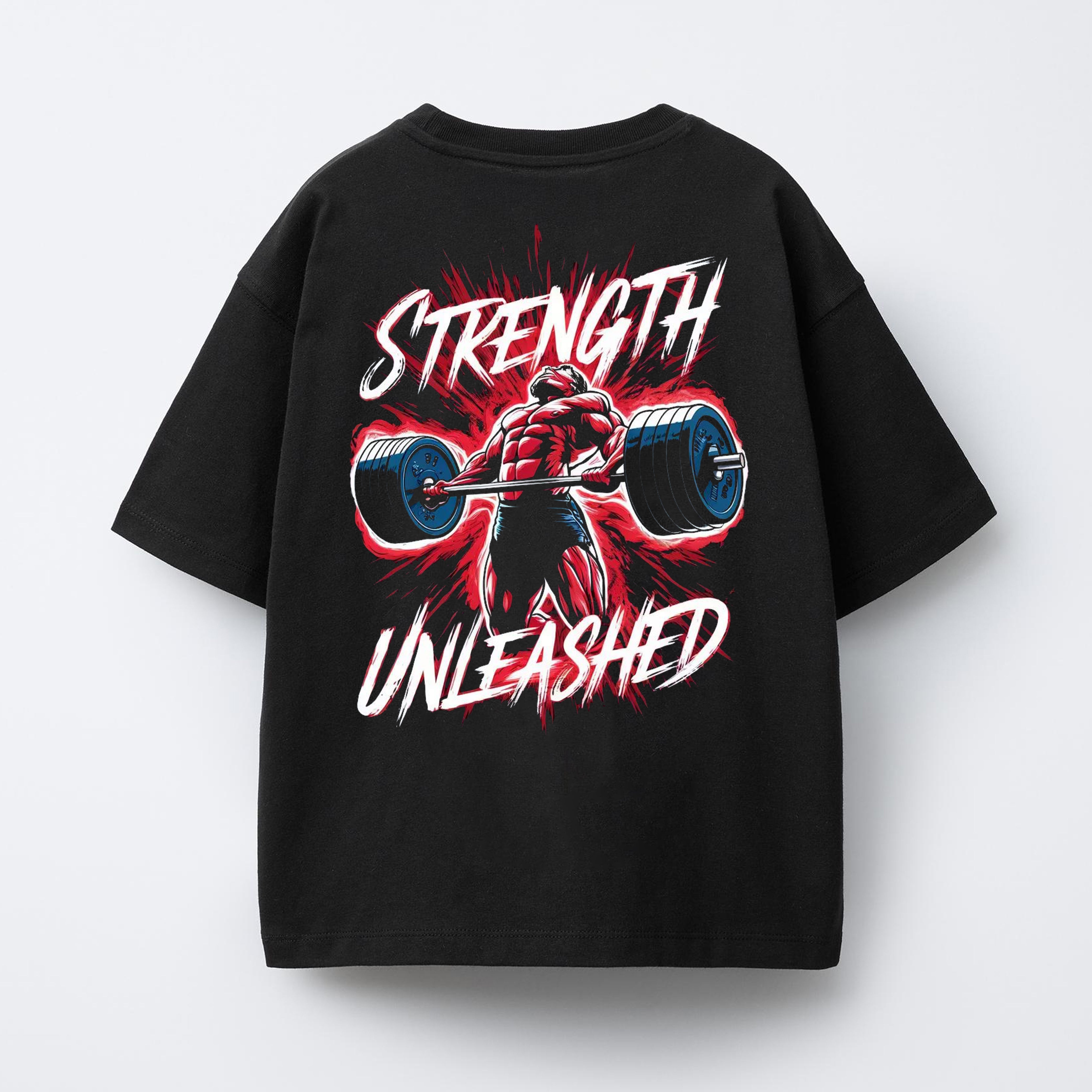 Strenght Unleashed Gym Graphic T-Shirt 001