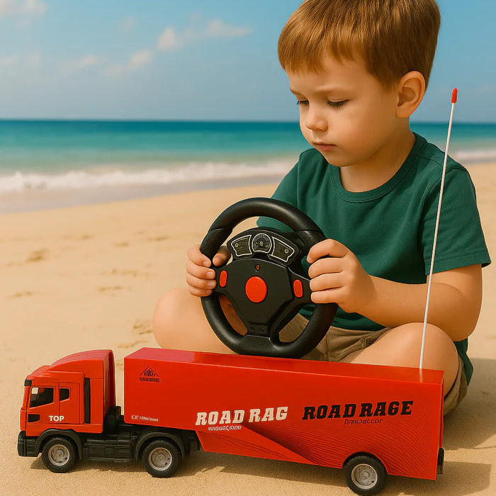 RC Road Rage Truck – Remote Control Long Hauler