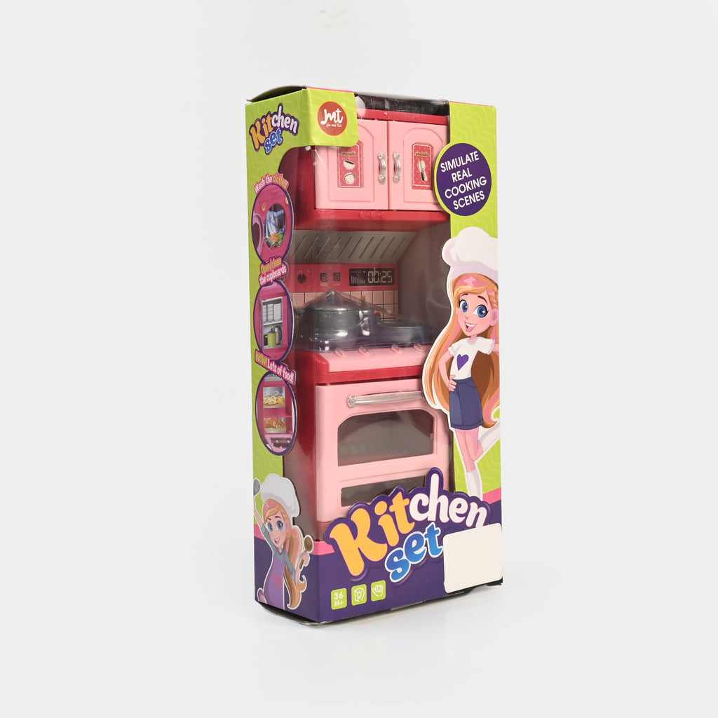 Mini World Modern Kitchen Set For Girls
