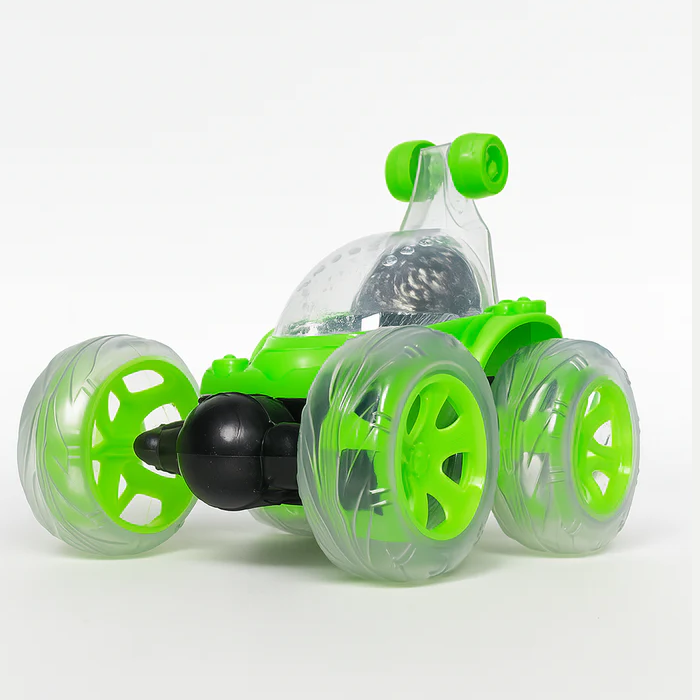 Green Stunt Car – 360° Spins, Flips, and LED Action002