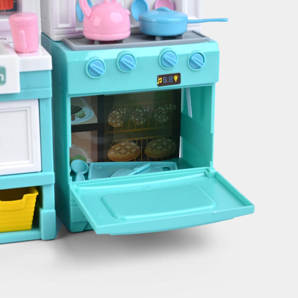 Classic Modern Kitchen Play Set with Light & Sound