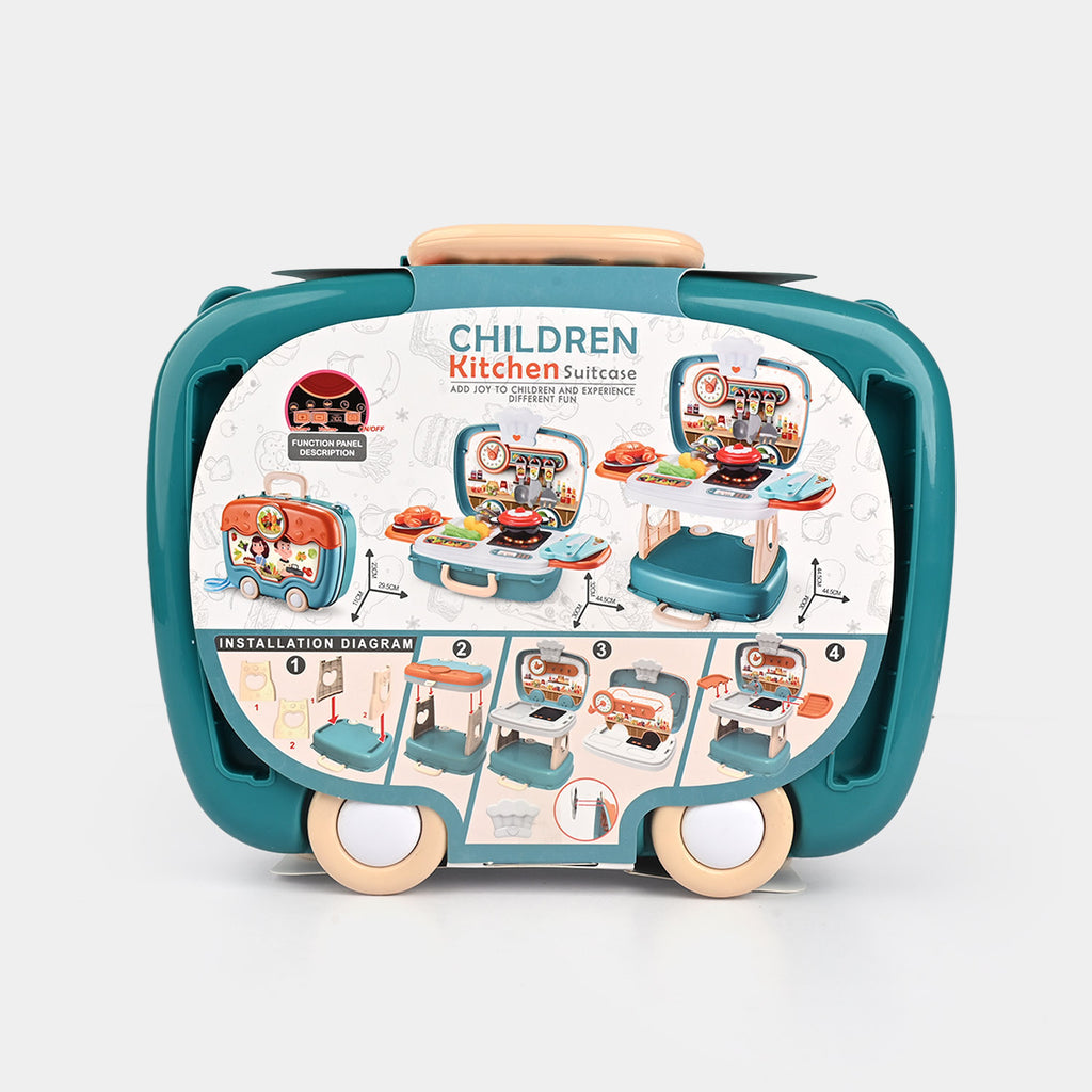 Briefcase Kitchen Play Set for Kids