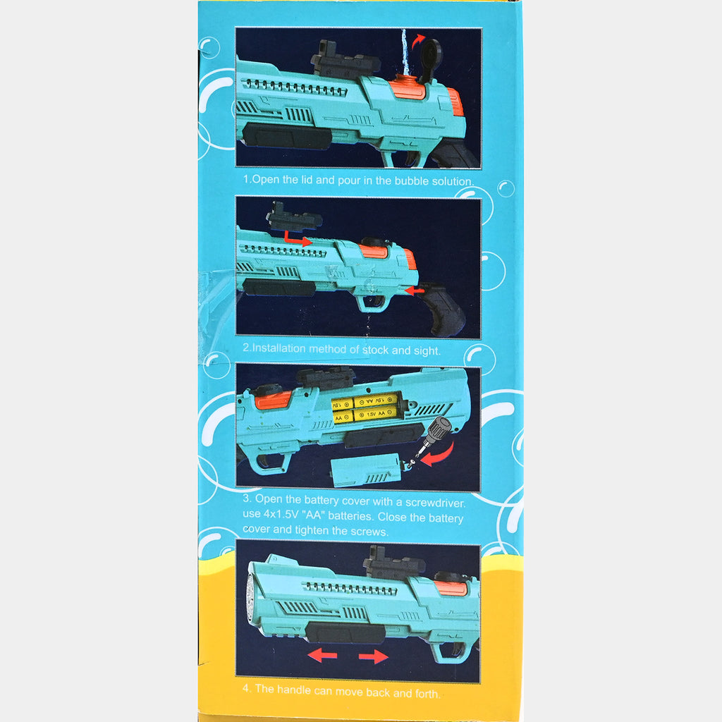 Automatic 10-Hole Bubble Blaster – Endless Bubble Fun