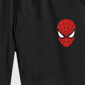 SPIDER MAN FACE SHORT