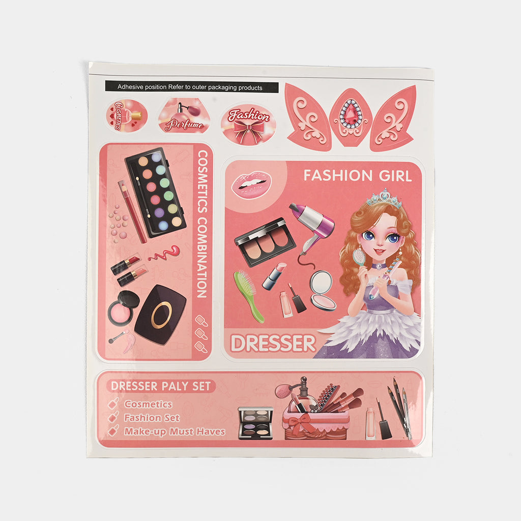 Fashion Beauty Dressing Briefcase for Girls