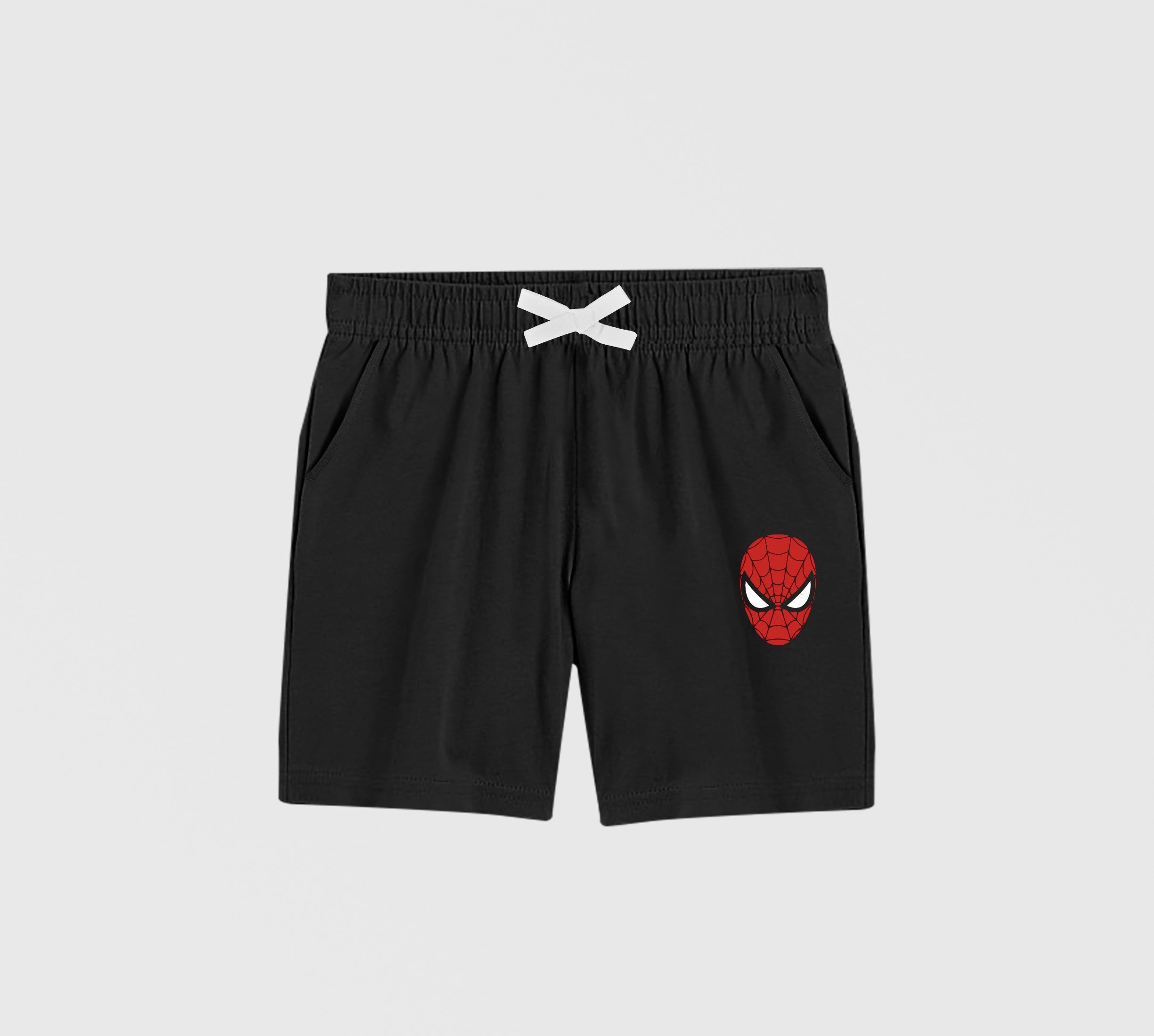 SPIDER MAN FACE SHORT