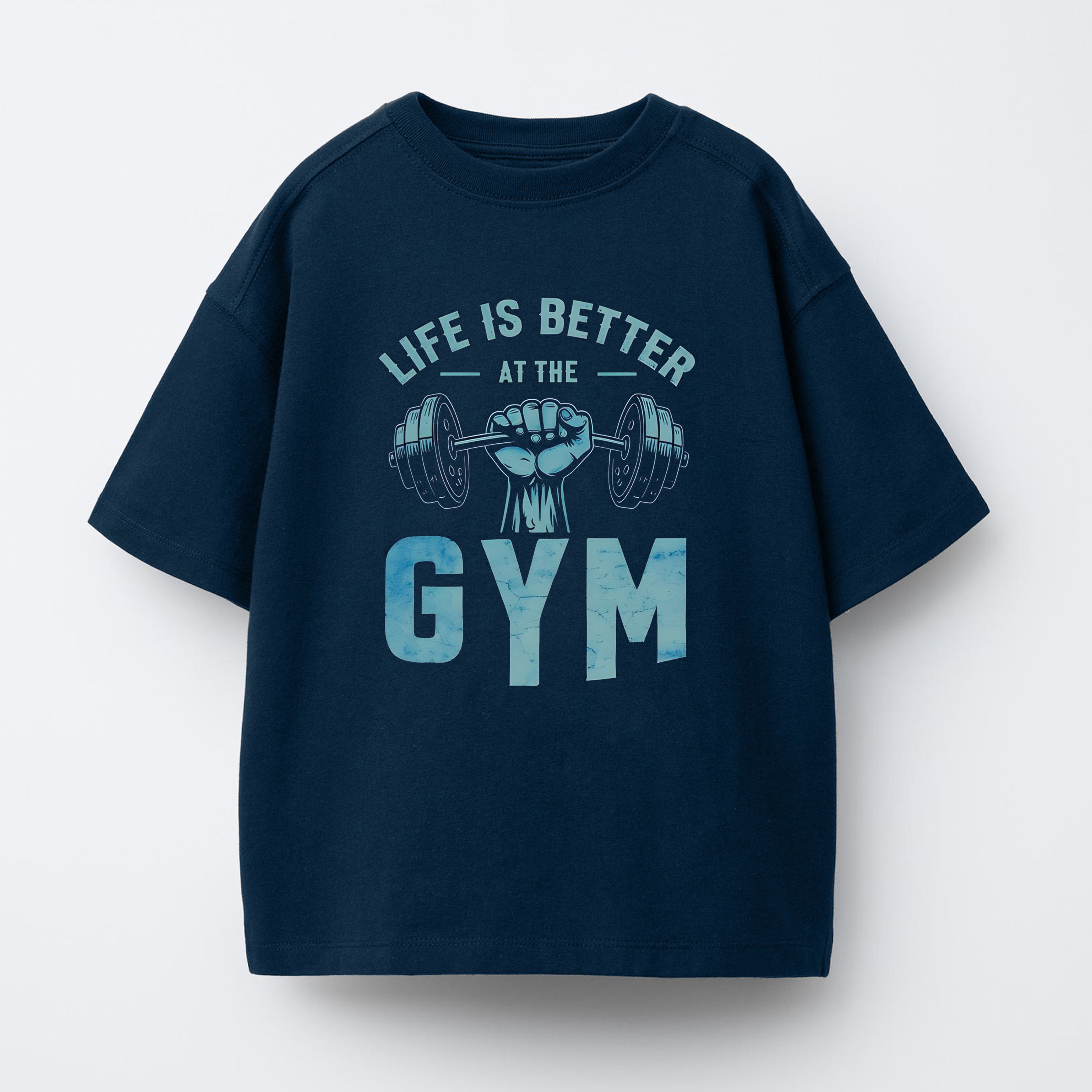 Life is Better at Gym Graphic T-Shirt 01