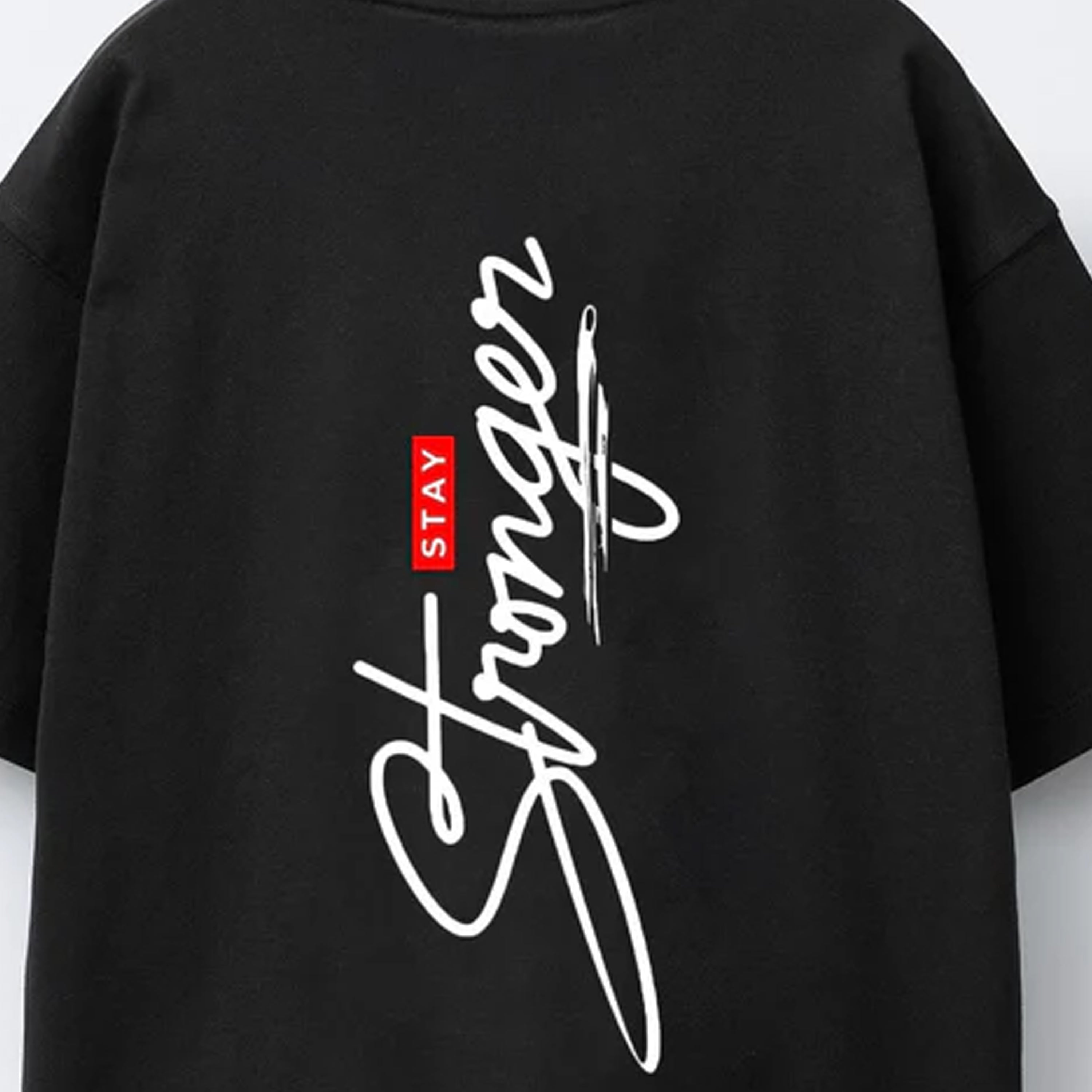 Stronger Gym Graphic T-Shirt 001