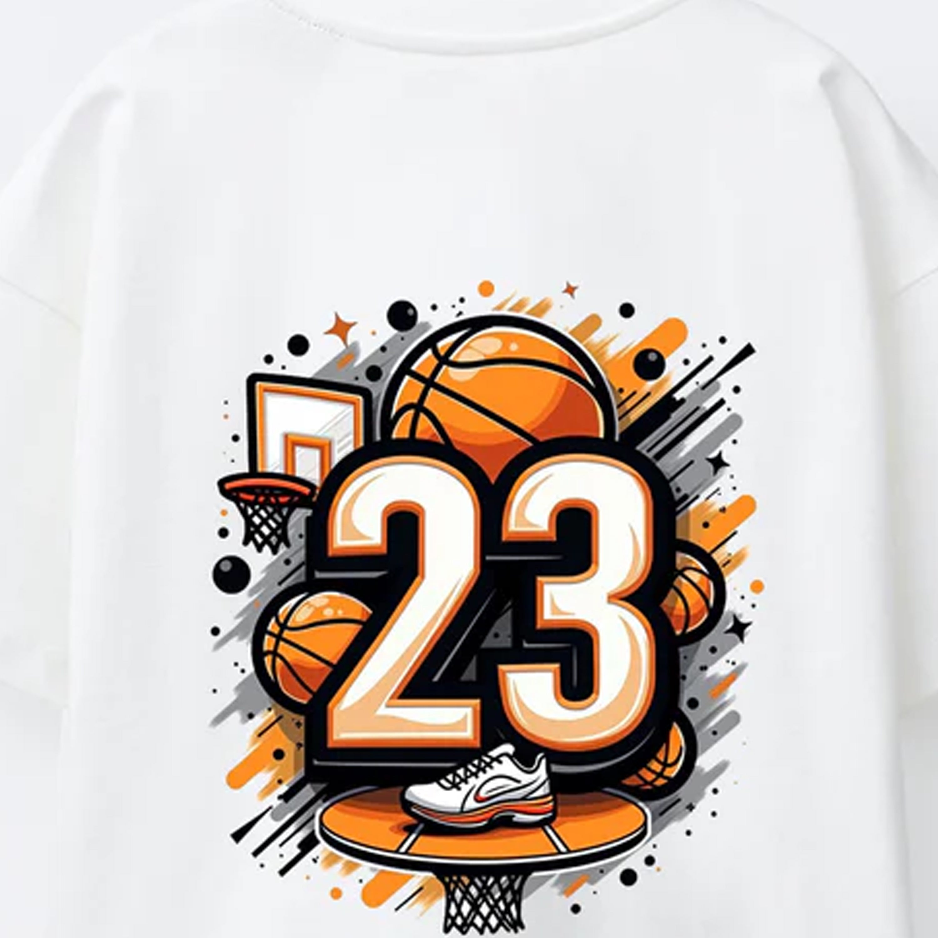 23 Basketball Graphic T-Shirt 001