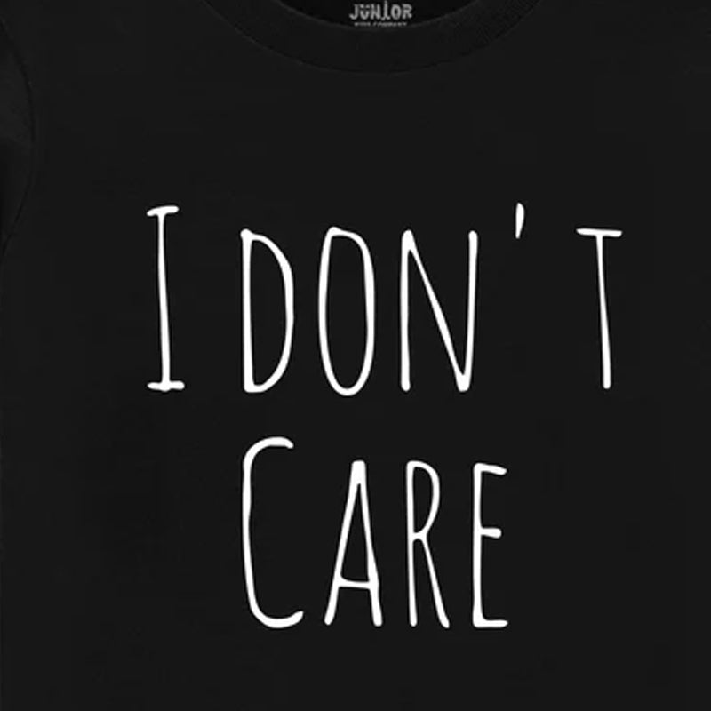 I DON T CARE Graphic T-Shirt 001