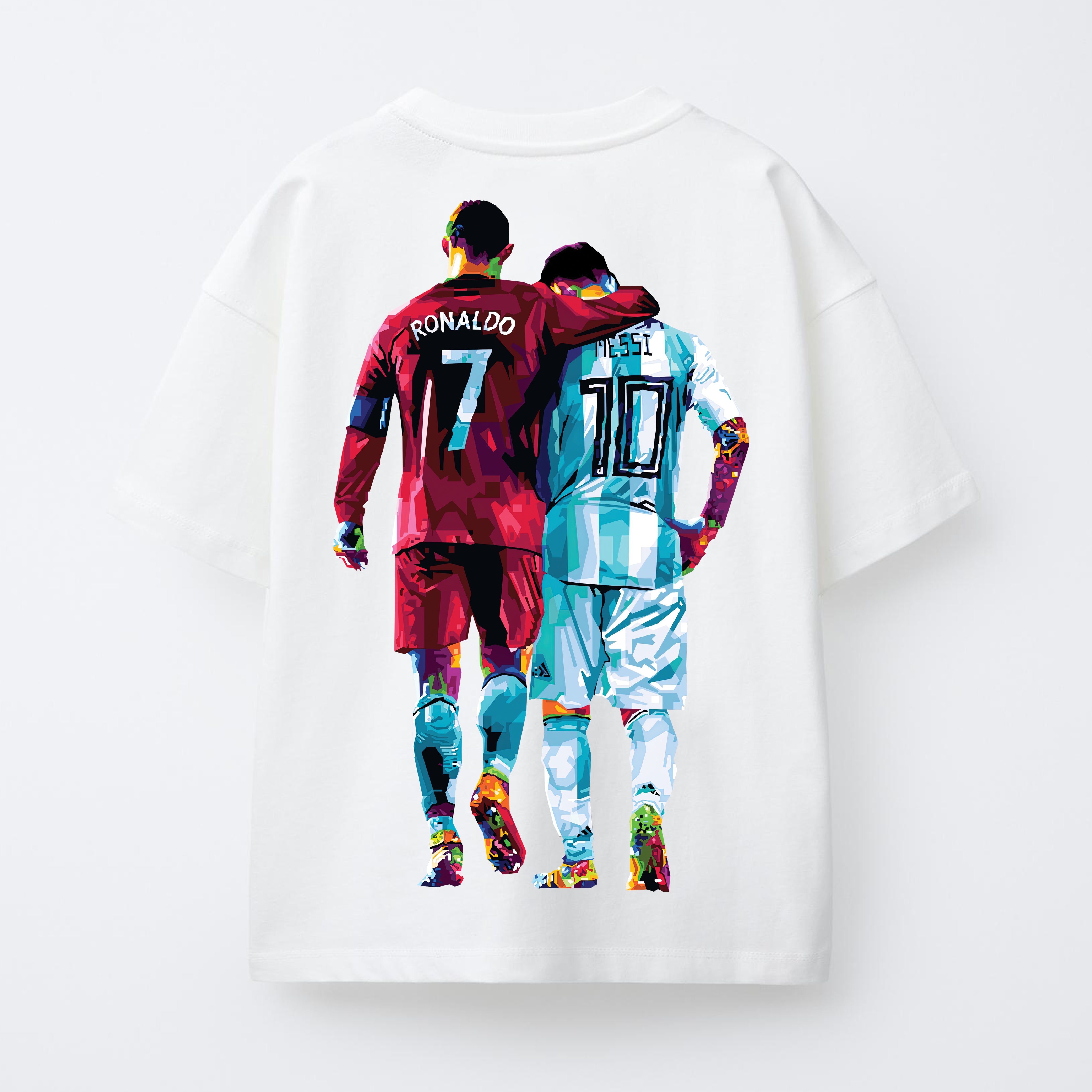 Messi Ronaldo Graphic T-Shirt