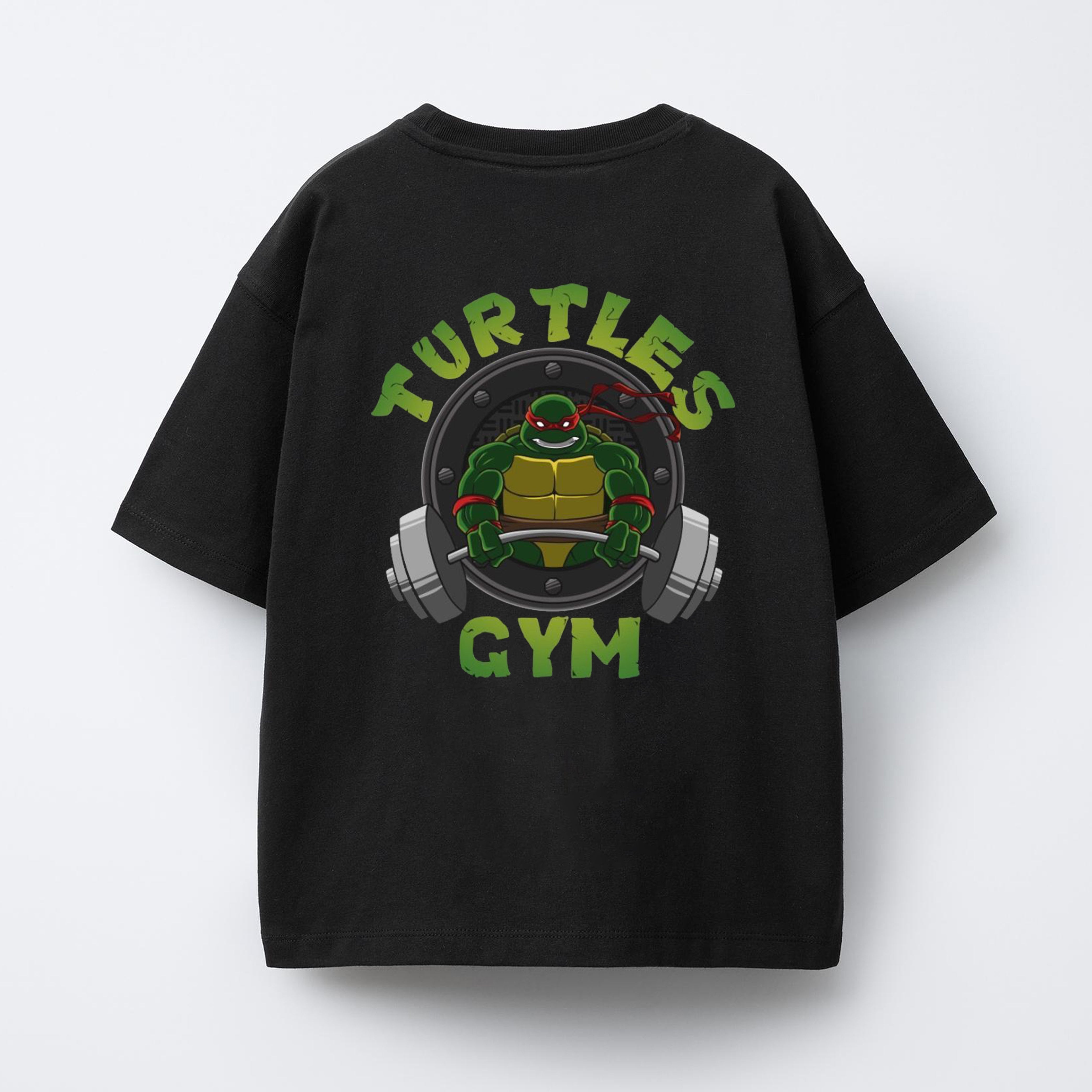 Turtles Gym Gym Graphic T-Shirt 001