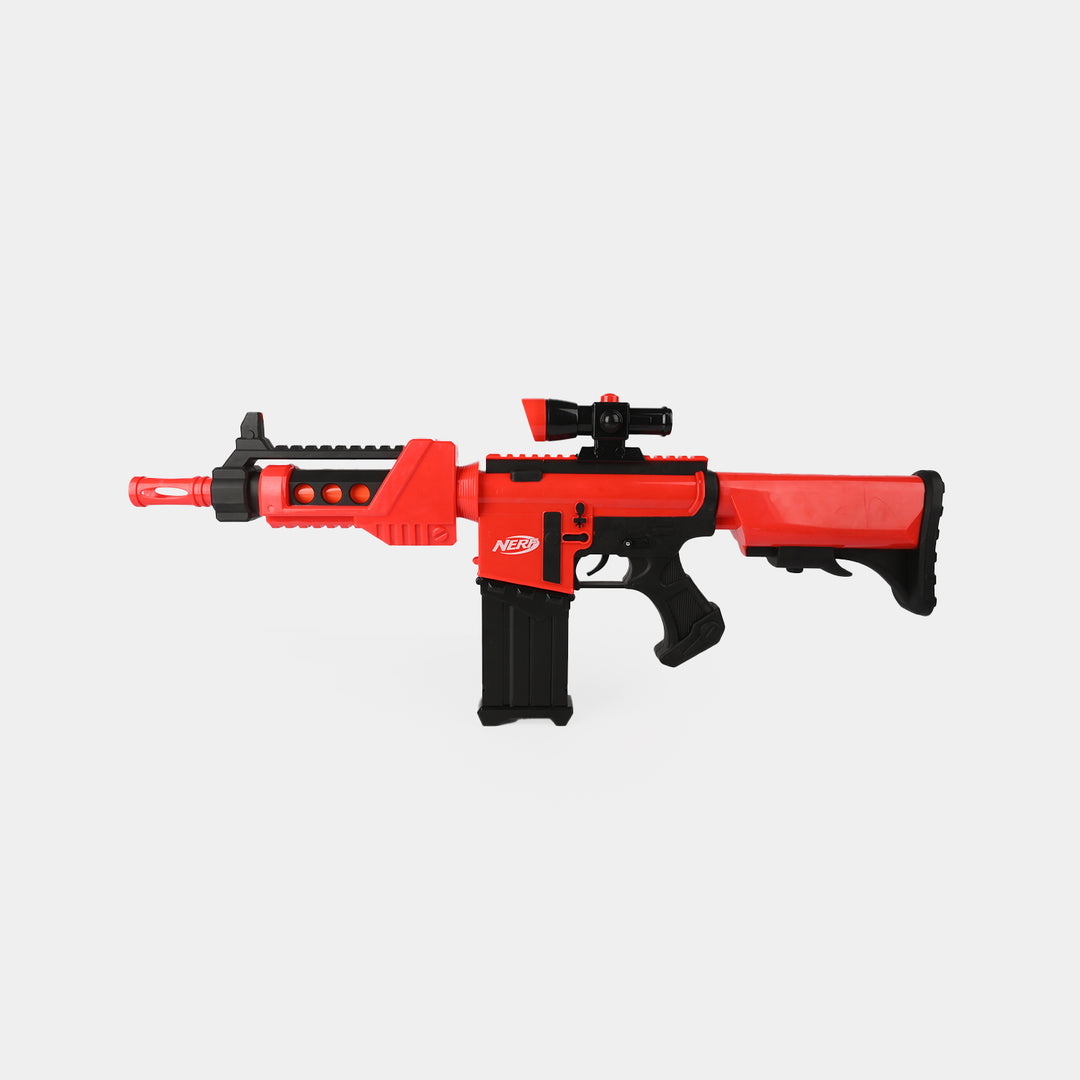 ELECTRIC MEGA NERF BLASTER + SOFT DART TOY