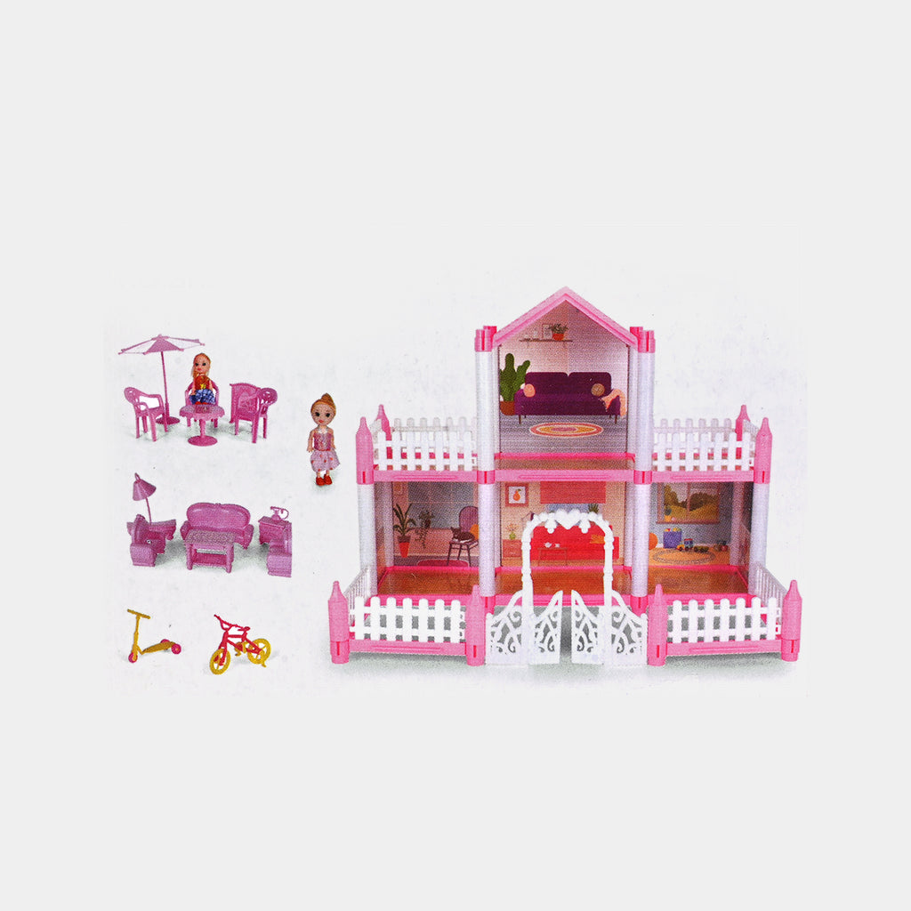 Villa Dollhouse Play Set – Build, Imagine & Create