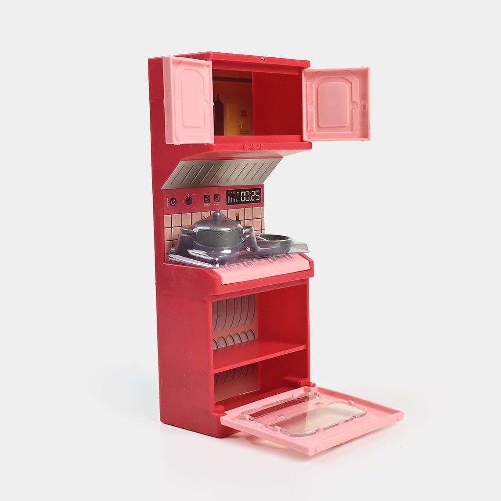 Mini World Modern Kitchen Set For Girls