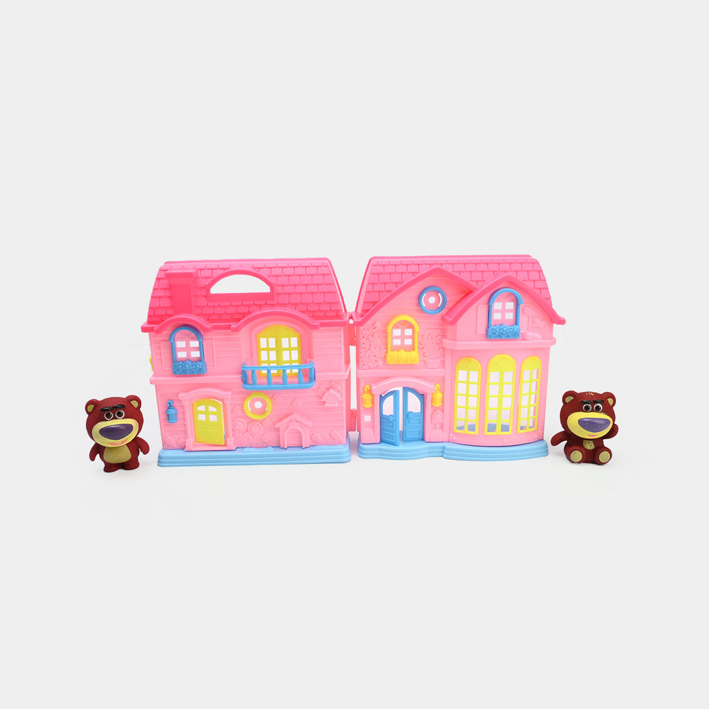 Lots Homes  Strawberry-Themed DIY Toy House Set