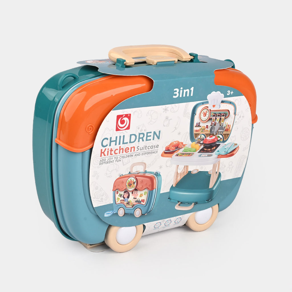 Briefcase Kitchen Play Set for Kids