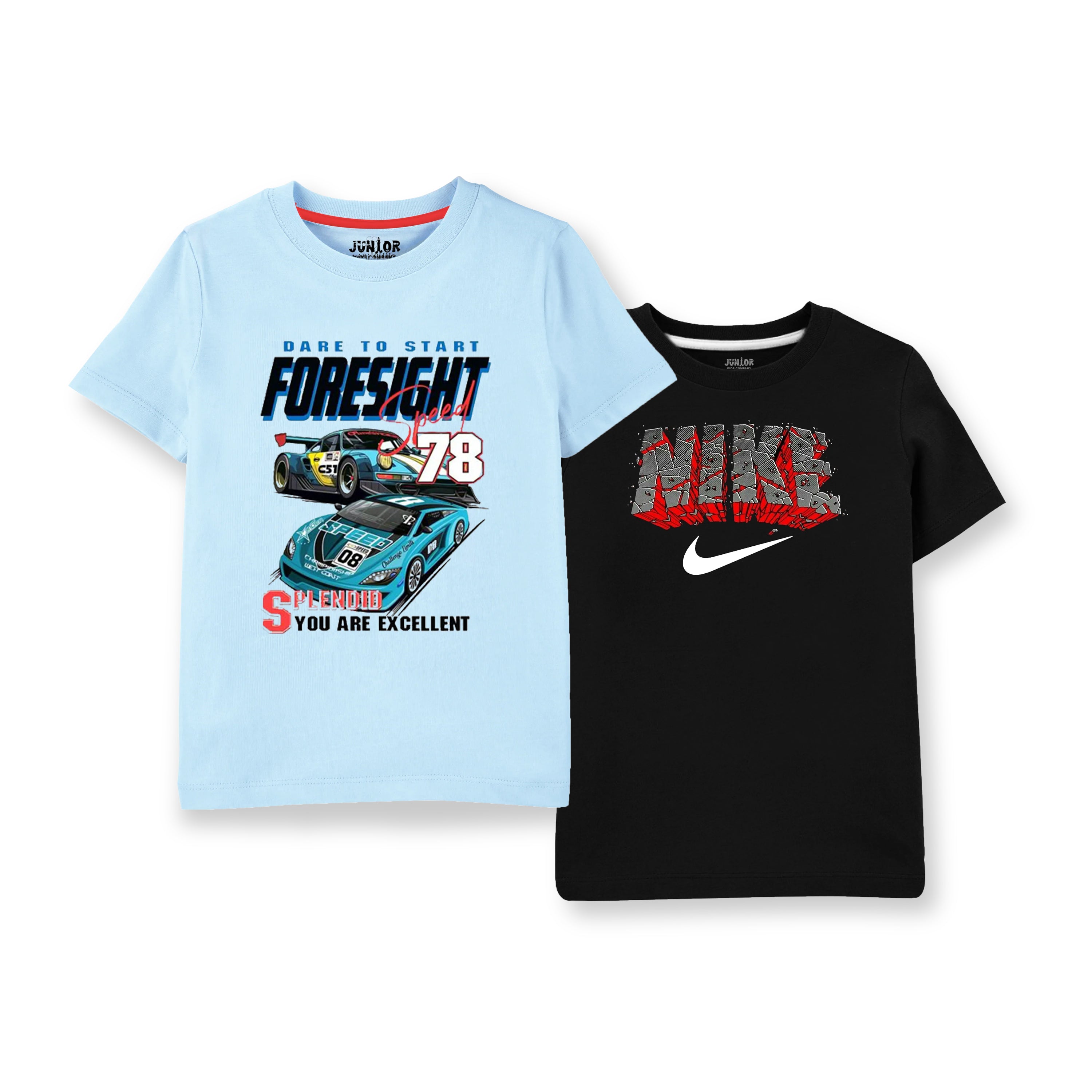 Combo Graphic T-shirts 004