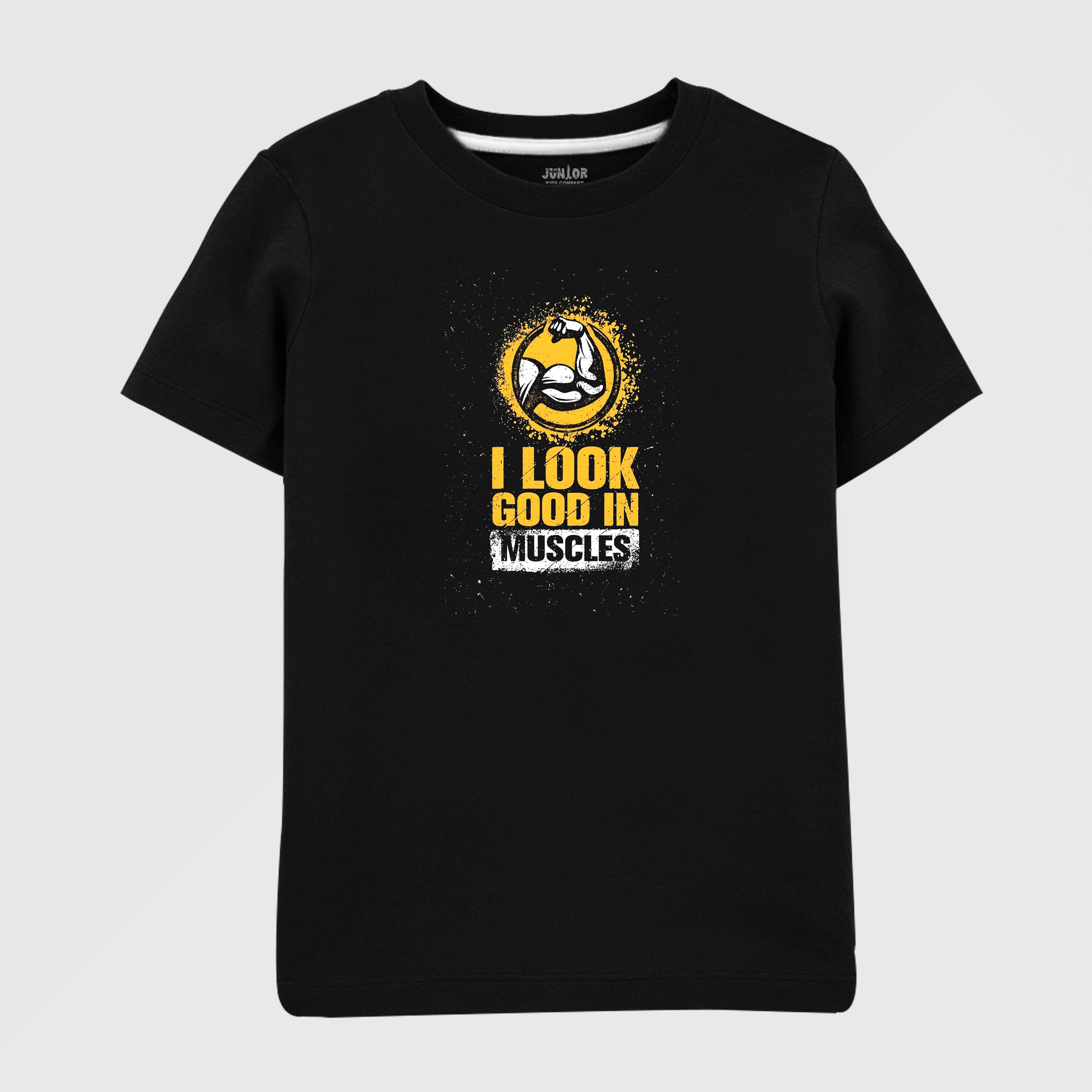 Look Good In Muscles Graphic T-Shirt 01