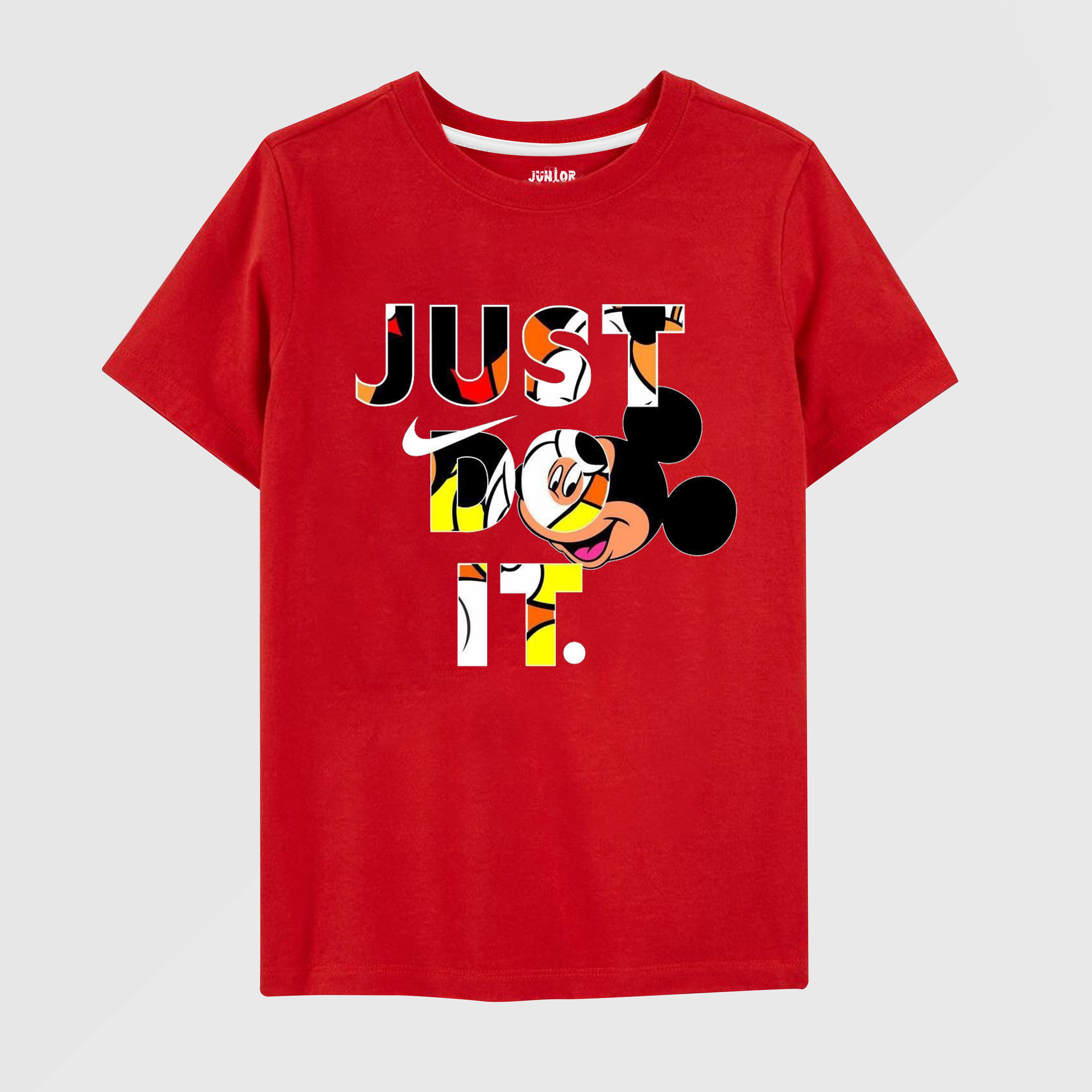 Micky Mouse NIKE Red Graphic T-Shirt 01