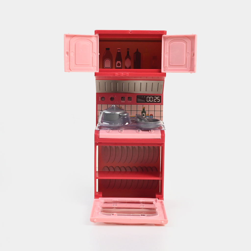 Mini World Modern Kitchen Set For Girls