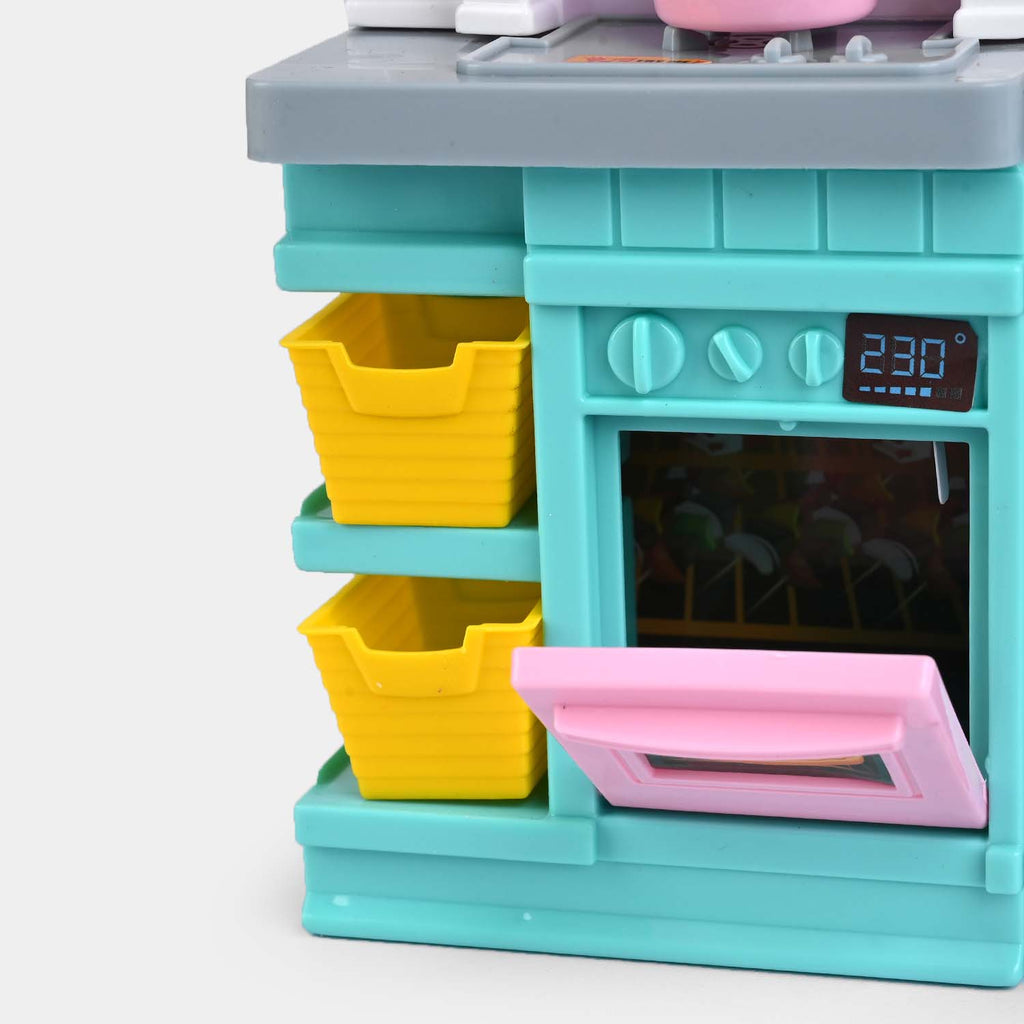 Classic Modern Kitchen Play Set with Light & Sound