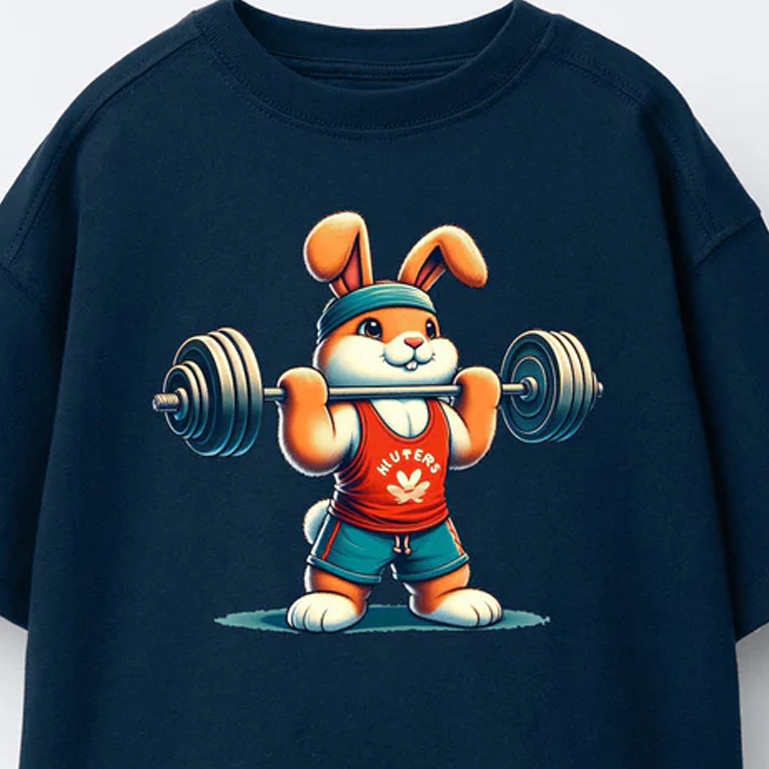 Rabbit Gym Graphic T-Shirt 002