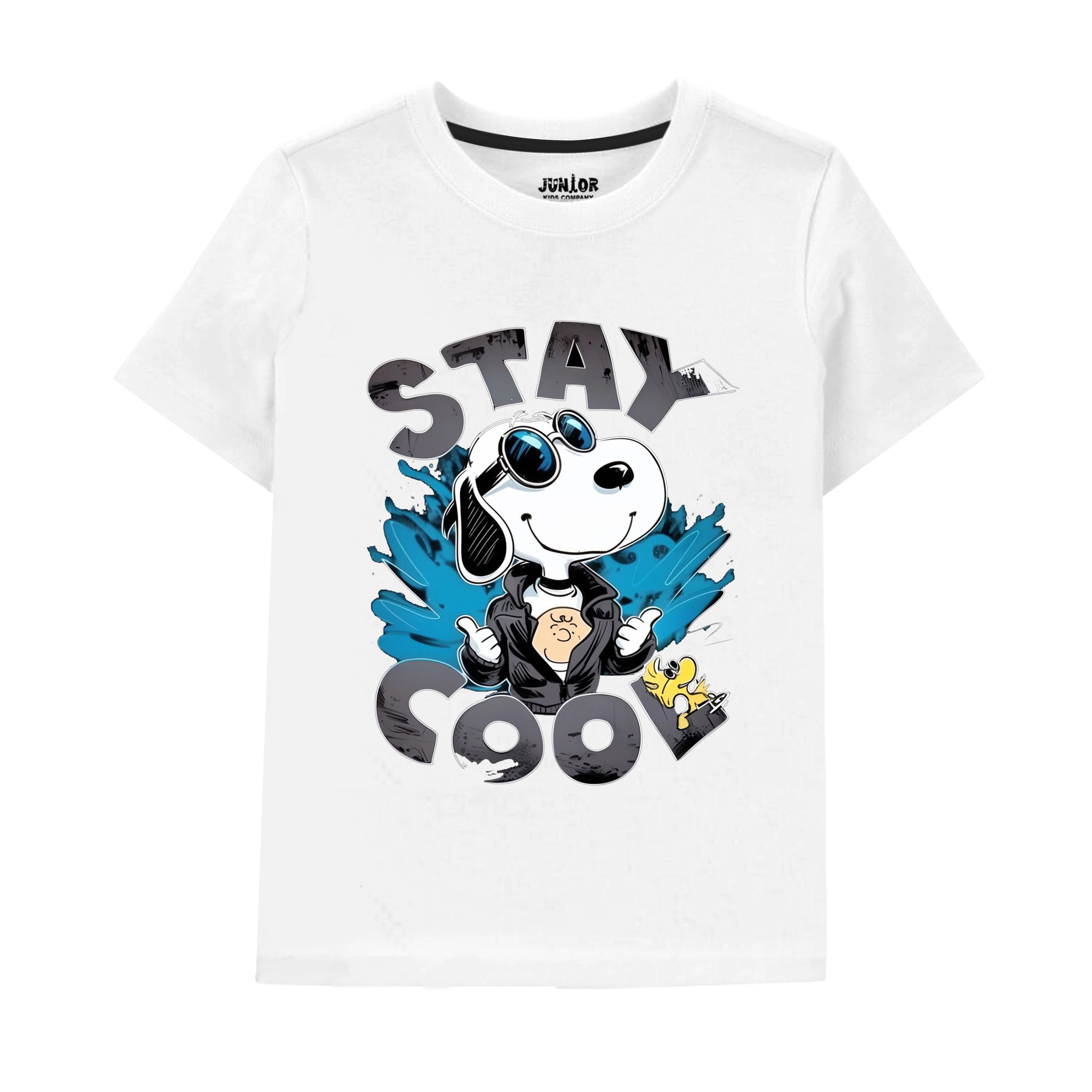Stay Cool Snoopy Graphic T-Shirt 001