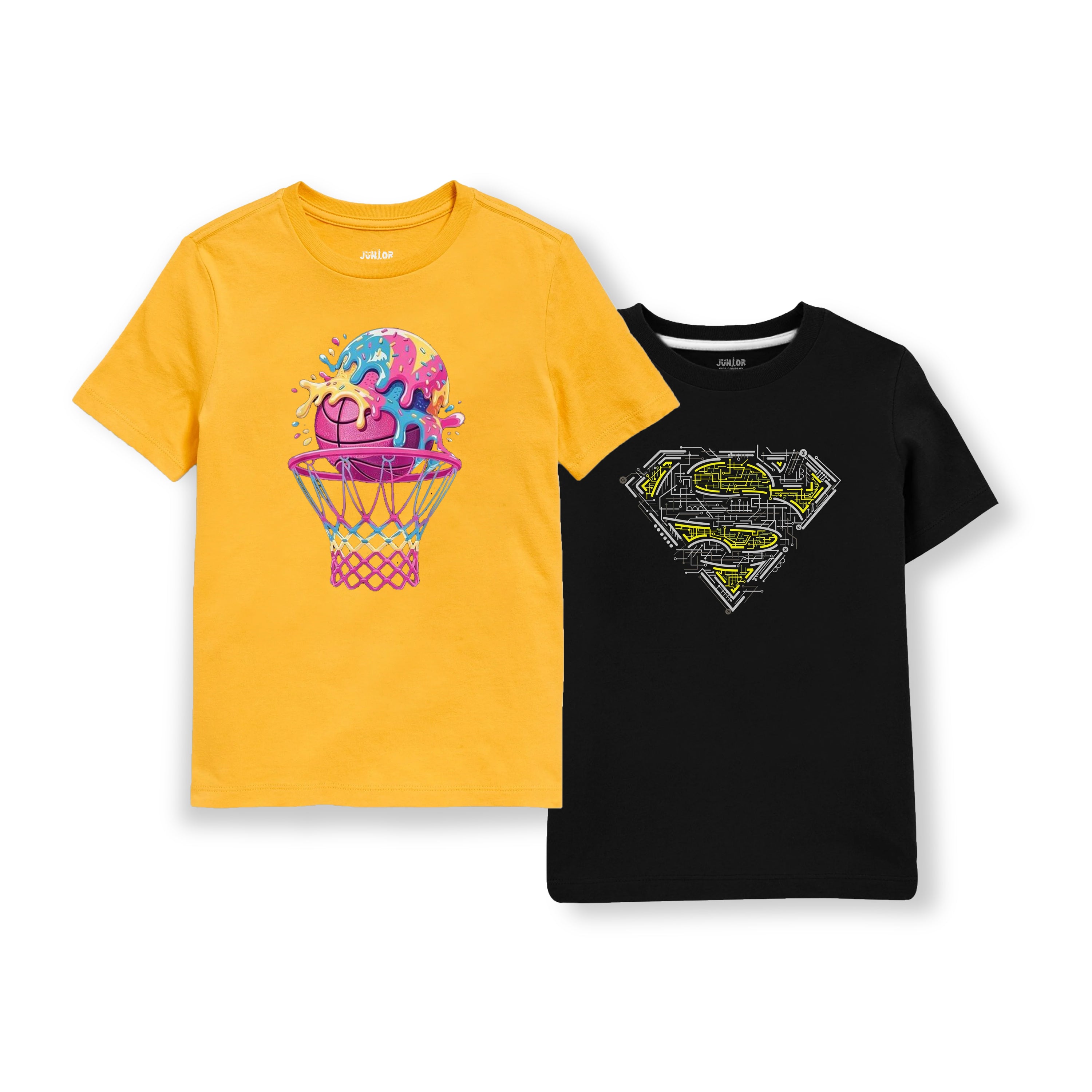 Combo Graphic T-shirts 008
