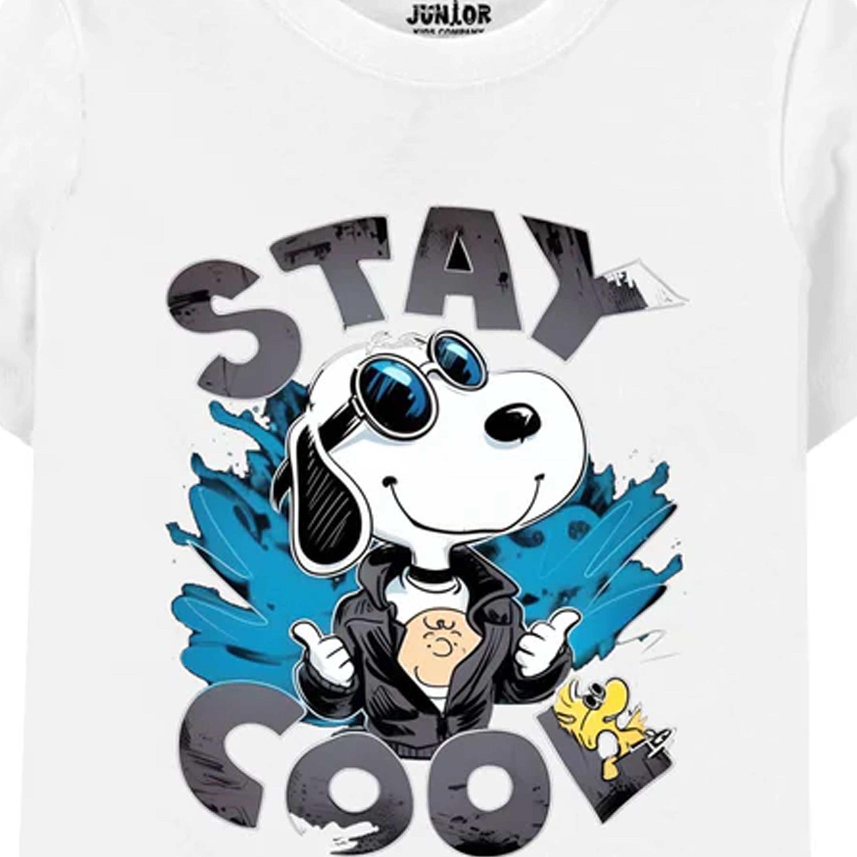 Stay Cool Snoopy Graphic T-Shirt 001