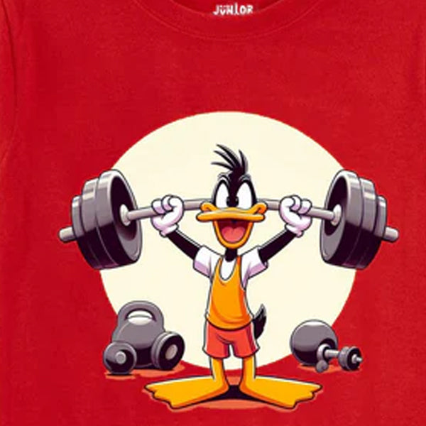 Duck Gym Exercise T-Shirt 01