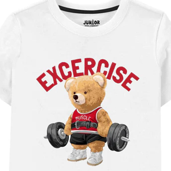 Teddy Exercise T-Shirt 01