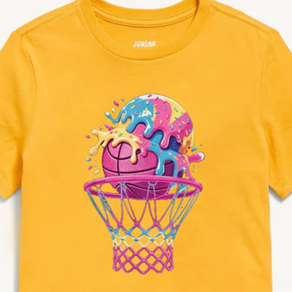 Basketball Graphic T-Shirt 01