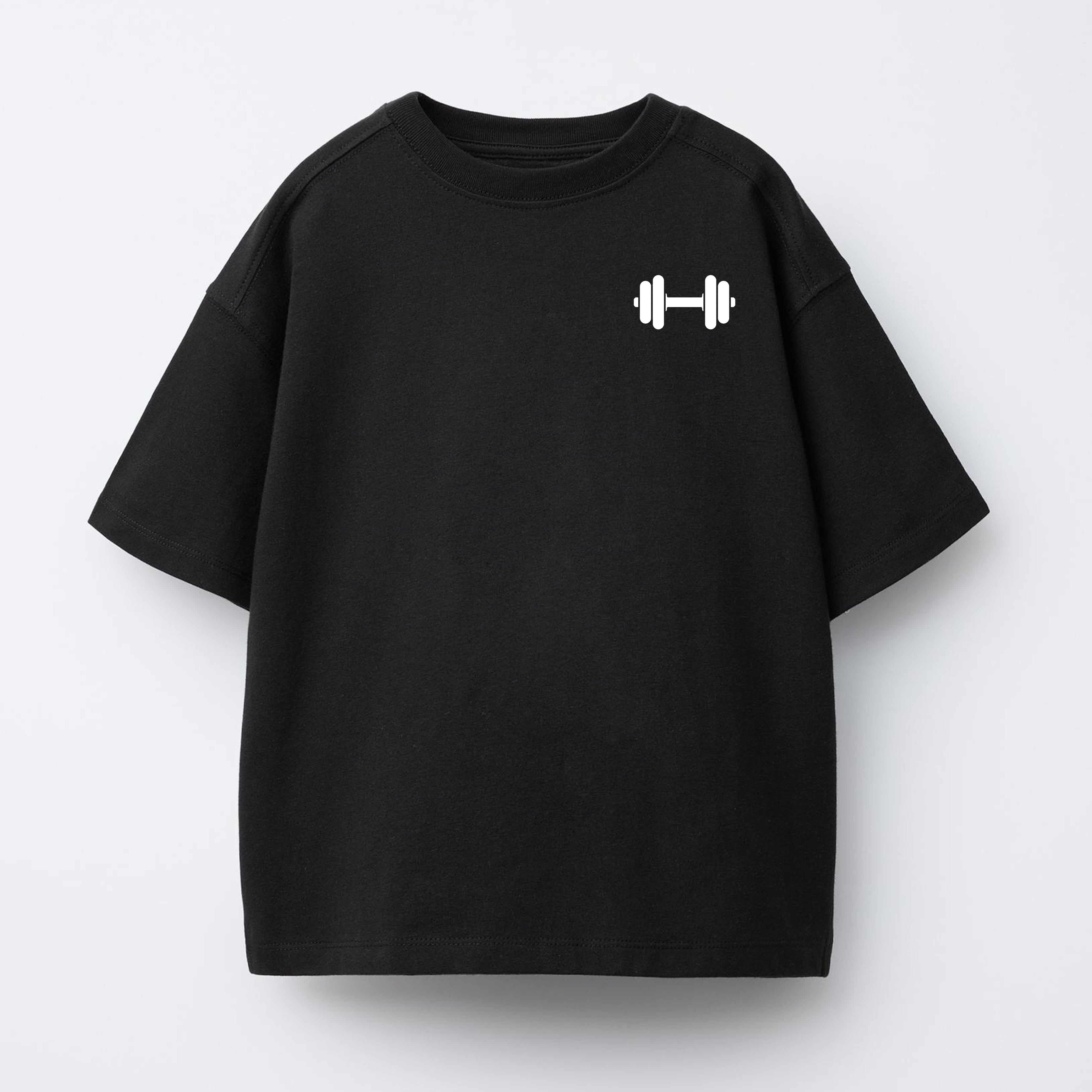 Gym Is My Second Home Graphic T-Shirt 001