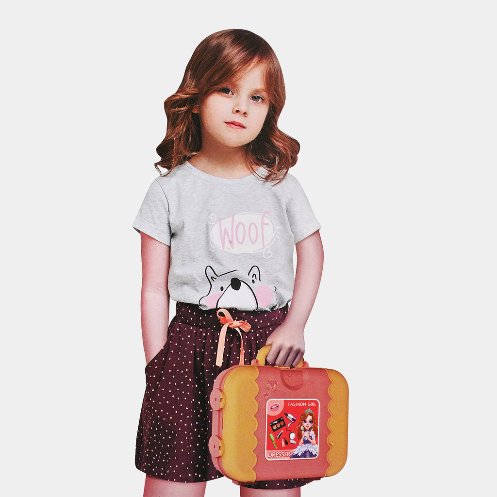 Fashion Beauty Dressing Briefcase for Girls